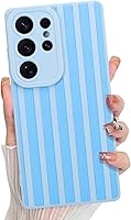 Vista 13 de KANGHAR Funda compatible con Samsung Galaxy S21 Plus, bonito patrón de silicona a cuadros, protección de cámara, funda suave y delgada para niñas
