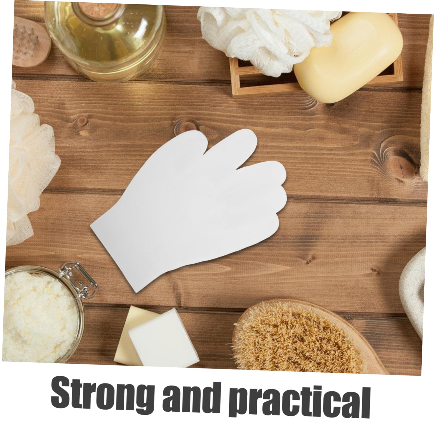 TOYANDONA 8 Calzini e Guanti in Silicone Gel per Piedi e Mani Idratanti Esfolianti e Riutilizzabili della Secca e Screpolata Elasticizzata per Rigenerazione e Morbidezza