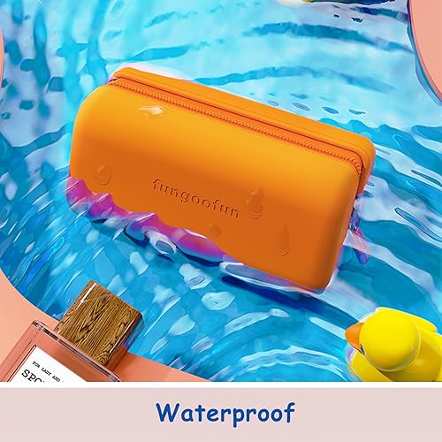 Miniatura 3 de BUEAY Bolsa de maquillaje - Estuche de cosméticos para mujer, estuche de cosméticos, organizador de viaje, neceser para niñas, bolsa de cepillo de