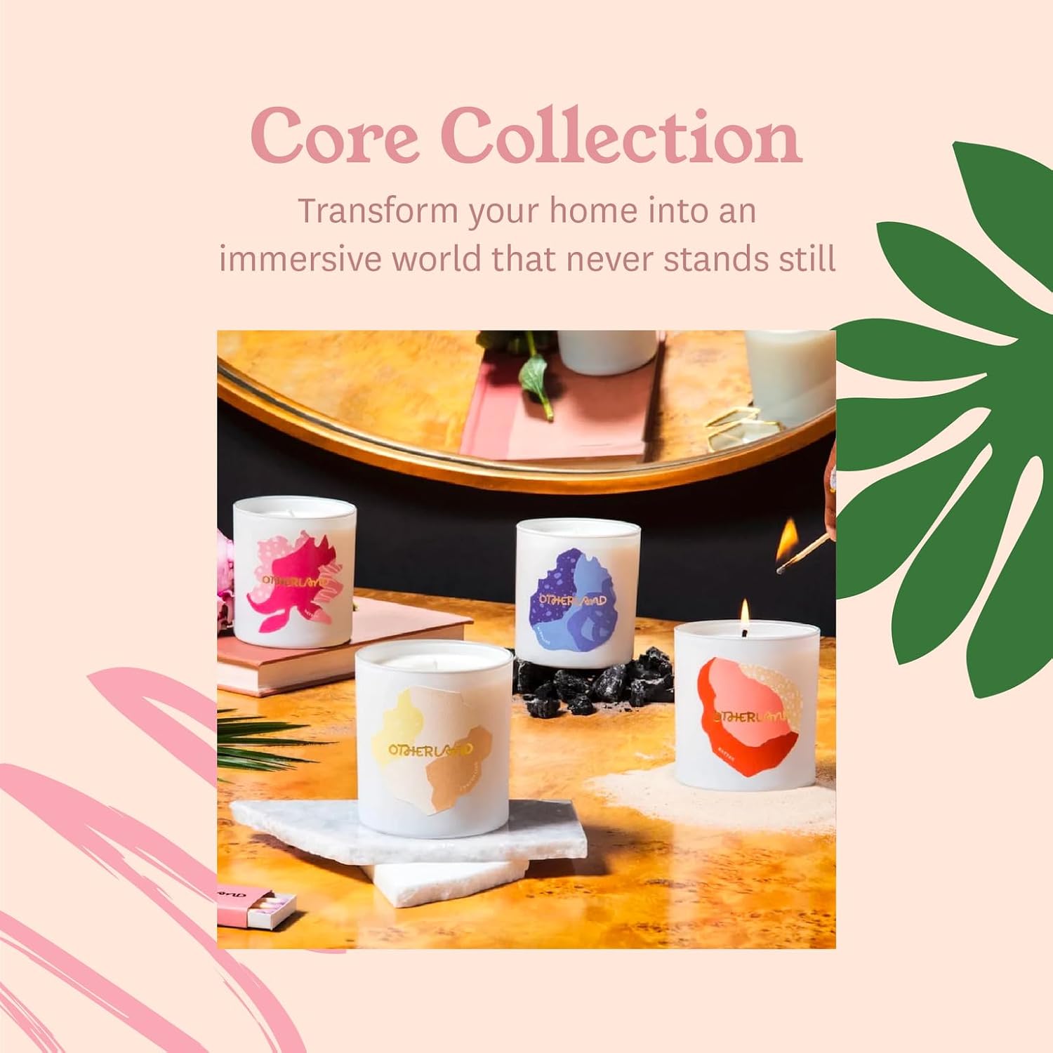 Otherland Canopy Fig Scented Candle | Boxed Jar Candle | Luxury Candle | Single Wick Coconut & Soy Wax Blend Candle | Vegan Candle | Long Lasting Candle | White Candle (8 oz)