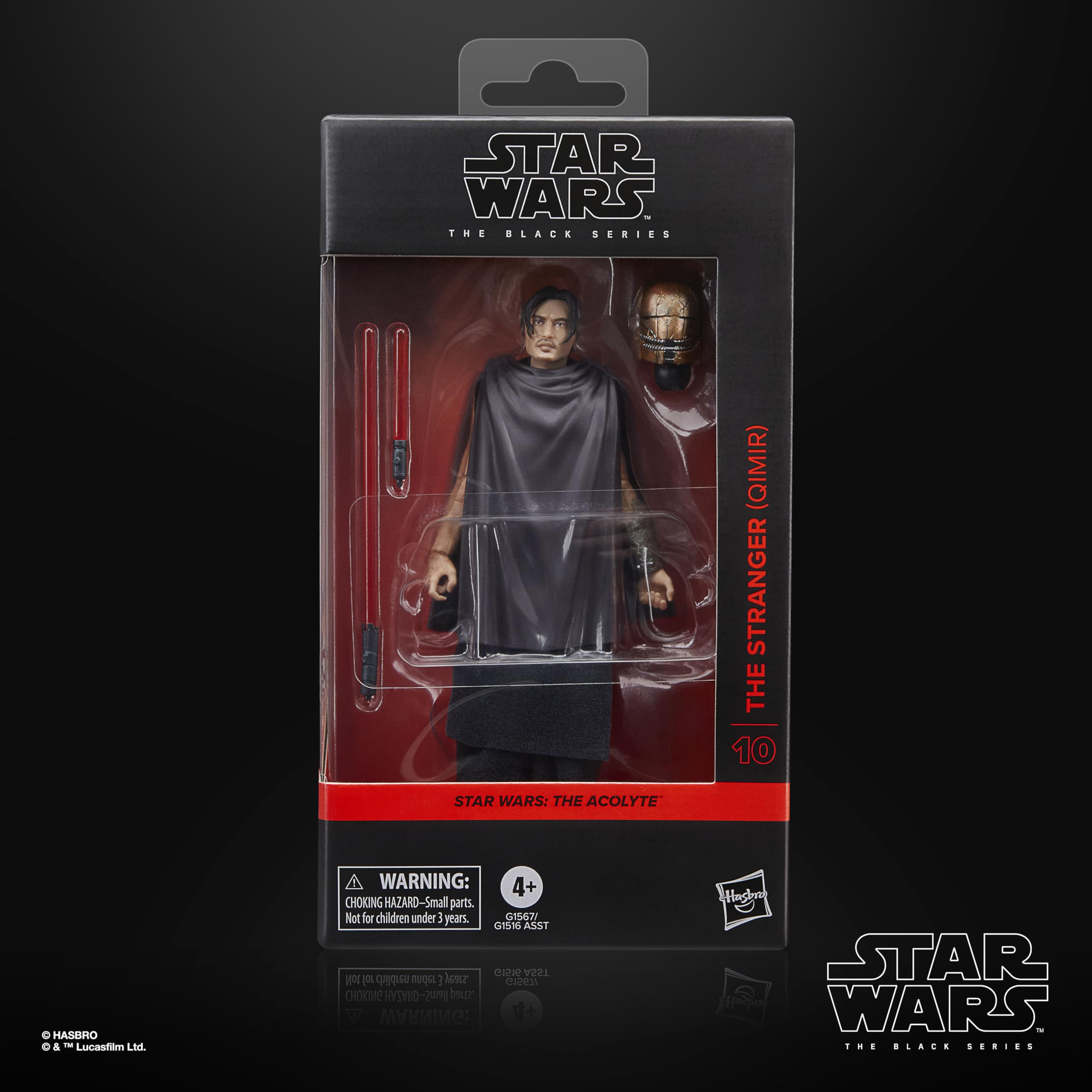 Star Wars The Black Series The Stranger (Qimir) The Acolyte Premium Collectible 15-cm Action Figure, 6 inches - Image 2
