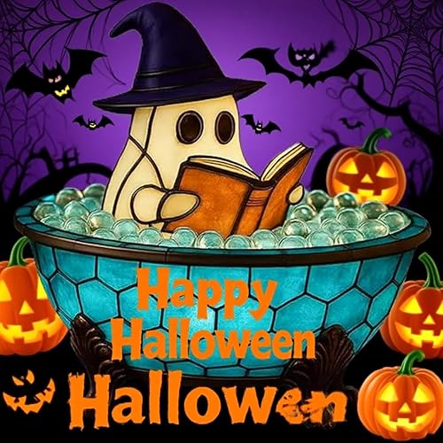 Miniatura 3 de Lámpara de baño de burbujas fantasmas, lámpara de baño de burbujas fantasmas, luz nocturna LED alimentada por USB con efecto de burbuja flotante,