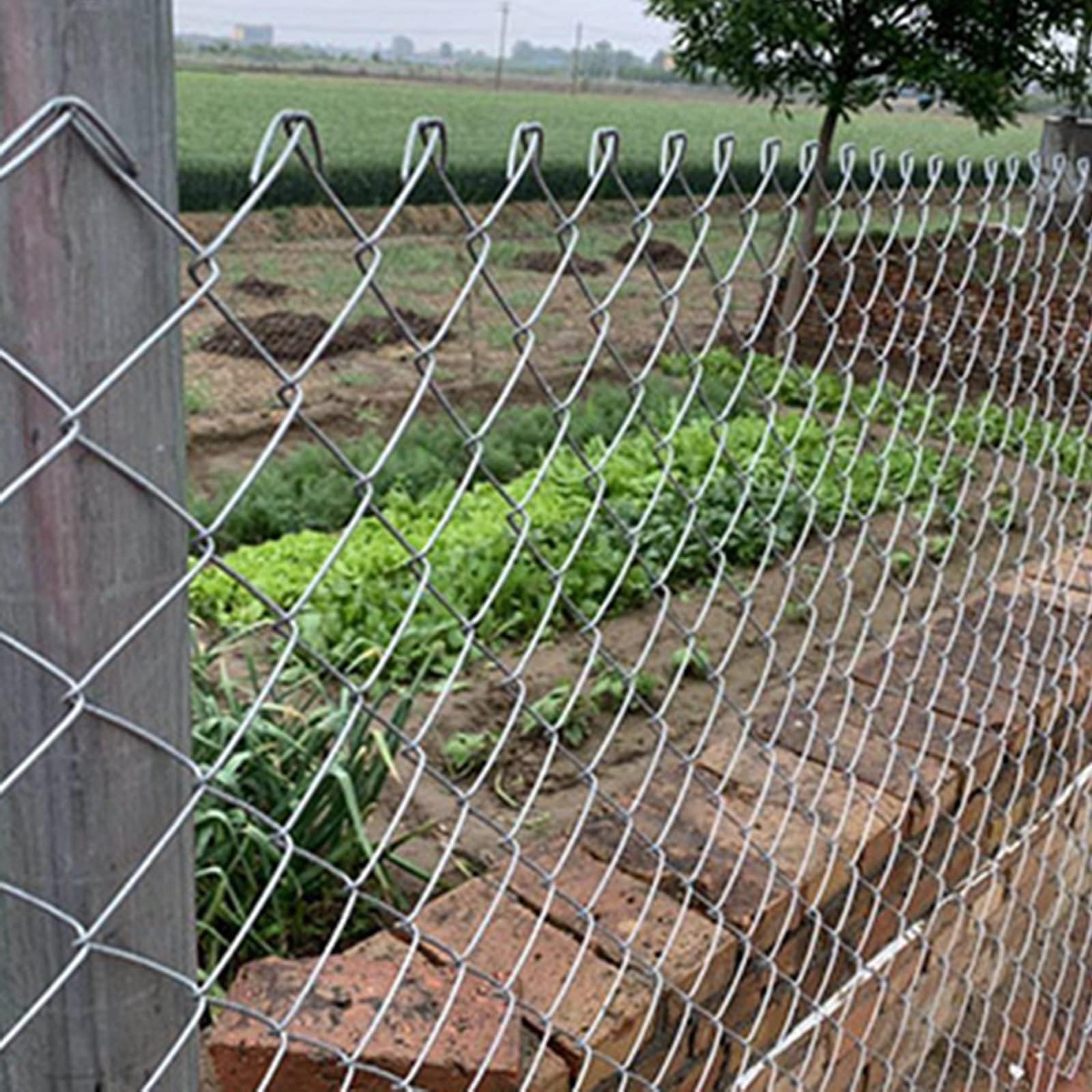 LFFH Hot-dip Galvanized Steel Mesh, Breeding Netting Fence Wire 2mm Wire diameter 5cm Pore size Poultry Net for Vegetable Garden Farm (Color : 2.0mm, Size : 1.5x10m)