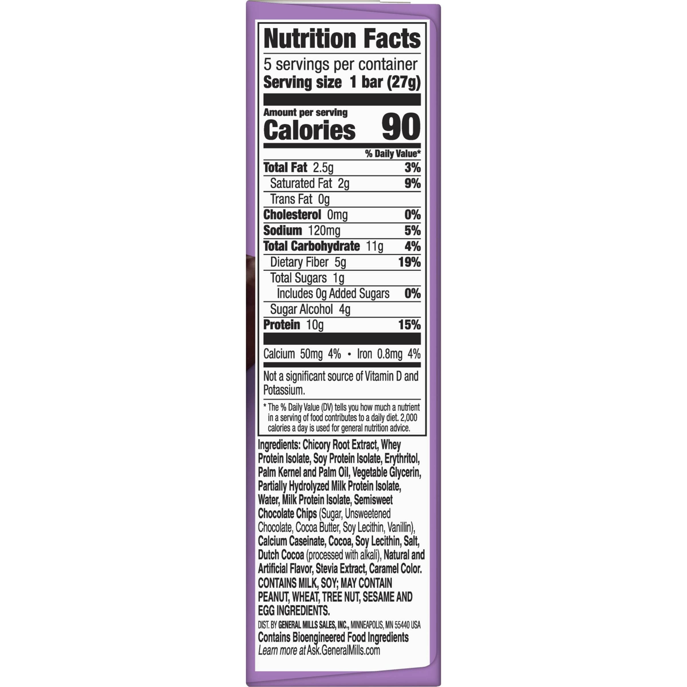protein one bars nutrition