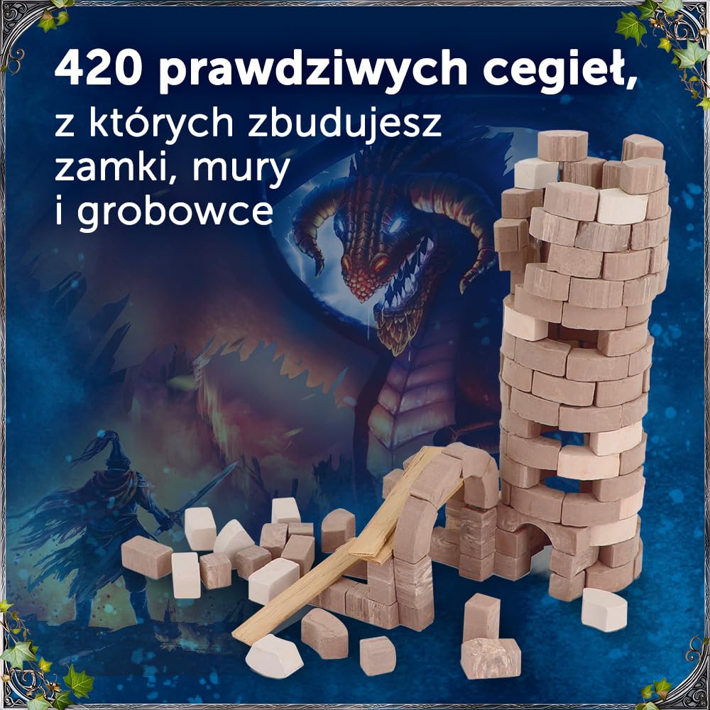 Trefl - Brick Trick RPG, Forgotten Legacy - Zestaw do Tworzenia Własnej Planszy, dla Dorosłych i Nastolatków od 14 lat