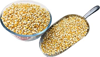 Aksoy Popping Corn Kernels 4KG – Non-GMO Popcorn Seeds, Natural Flavor, Premium Quality, Suitable for Stovetop, Microwave & Air Popper, Perfect for Homemade Popcorn Snacks