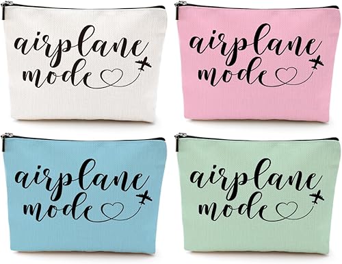 Miniatura 7 de Regalos de viaje en avión para mujeres, bolsa de maquillaje, artículos esenciales de viaje, bolsa de cosméticos, bolsas de artículos de tocador,