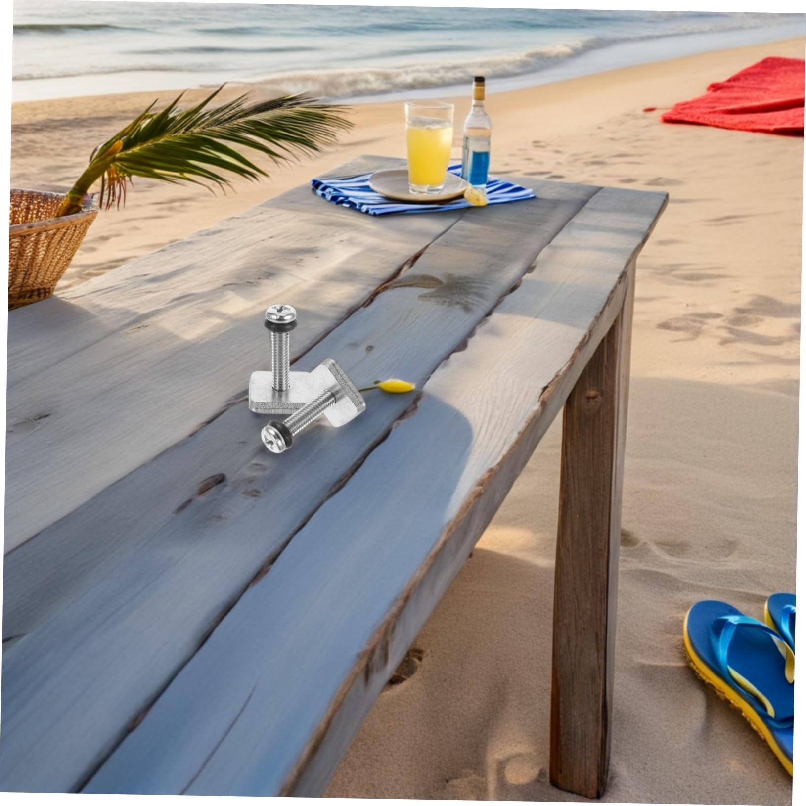 SUPVOX 6 Pezzi Viti per Pinne da Surf Viti di Ricambio Resistenti per Paddle Board Testa Croce