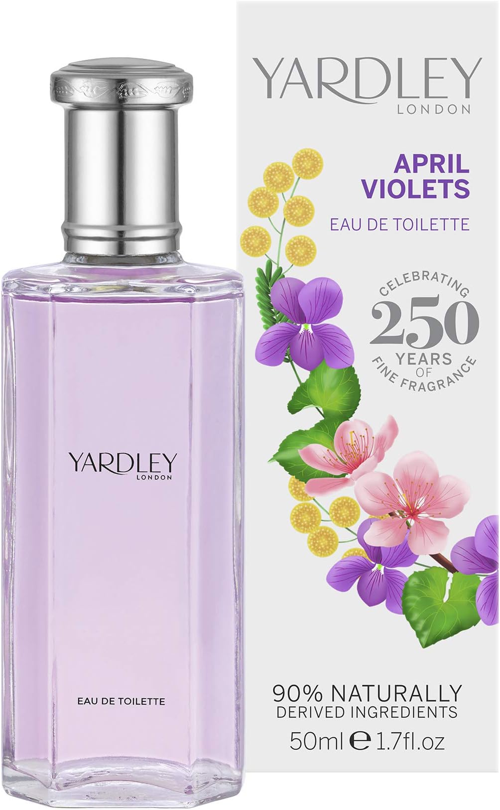 YardleyLondon Yardley Of London April Violets EDT/Eau de Toilette Perfume for her 50ml