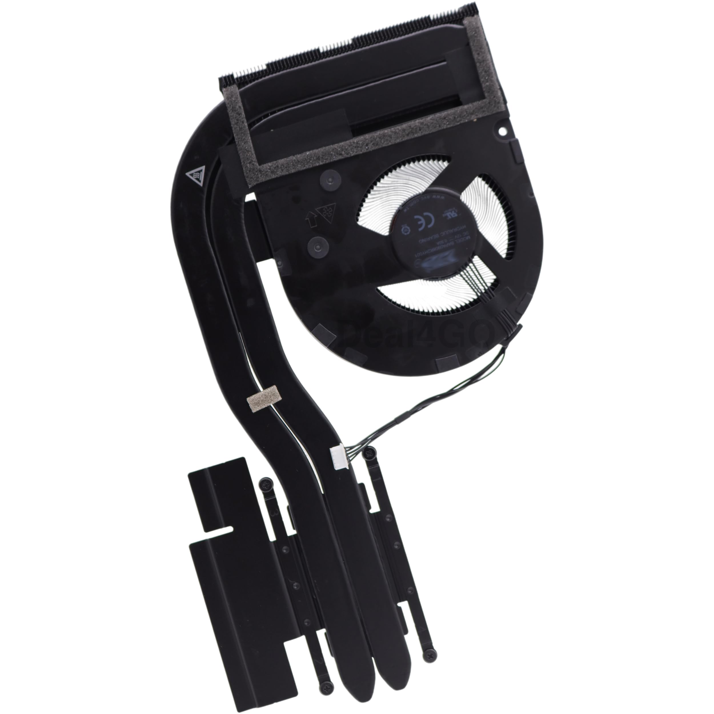 Deal4GO Modulo ventola di raffreddamento CPU e dissipatore di calore 5H41B77310 5H41B77311 di ricambio per Lenovo Thinkpad P15v T15p Gen 3 (UMA)