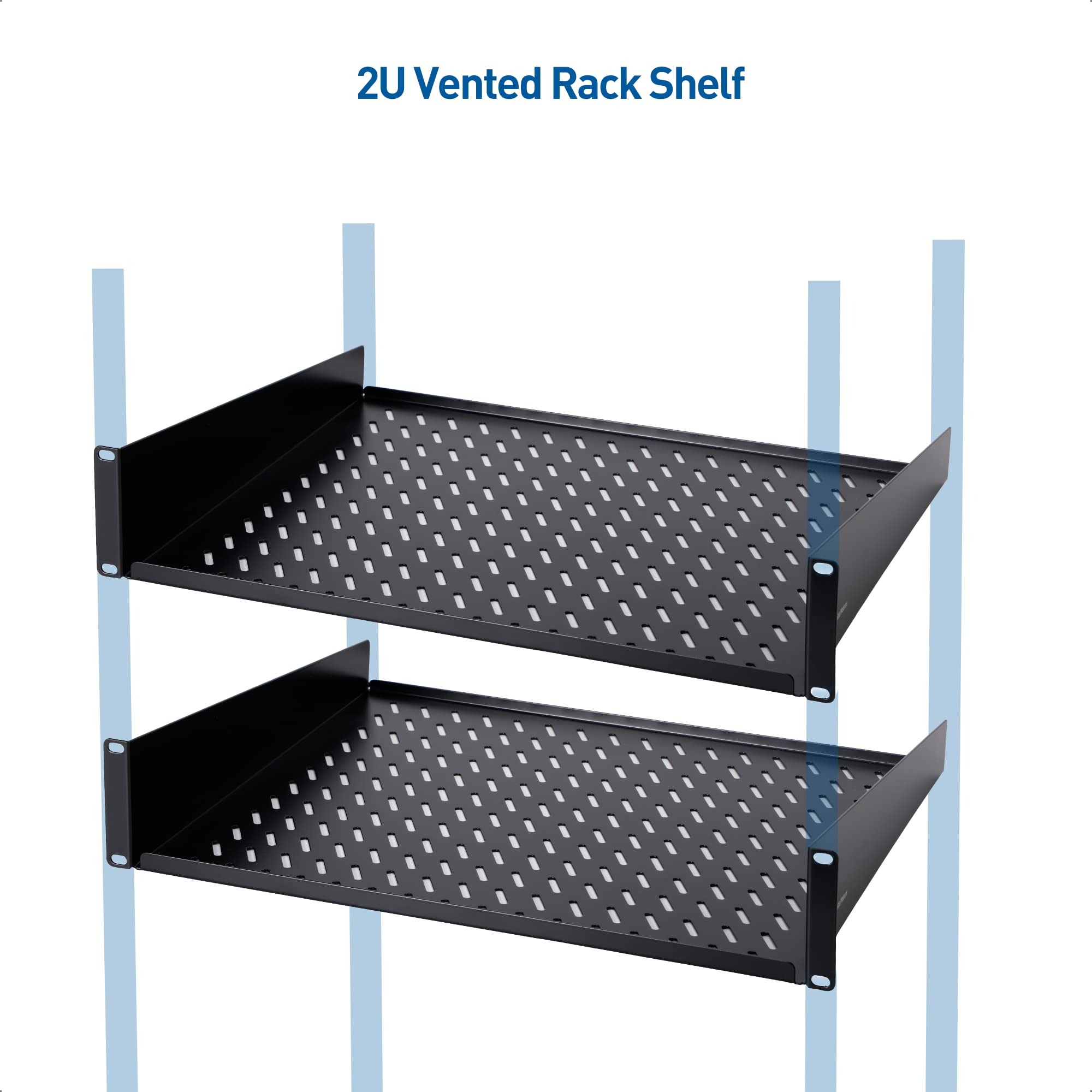 Amazon.com: Cable Matters 2U Server Rack Shelf for 19