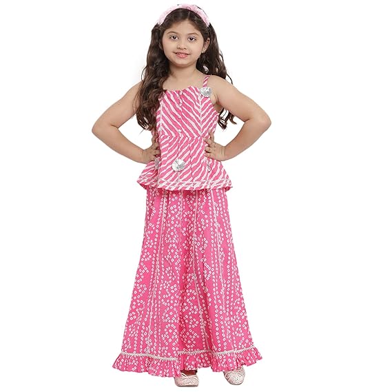 Bitiya By Bhama Girls Lehenga Choli