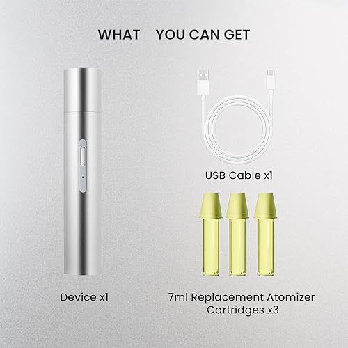 Miniatura 9 de Fresh Smart - Aerosol oral eléctrico para el cuidado bucal Ambientador probiótico para el mal aliento con 3 sabores de recambio Spray bucal