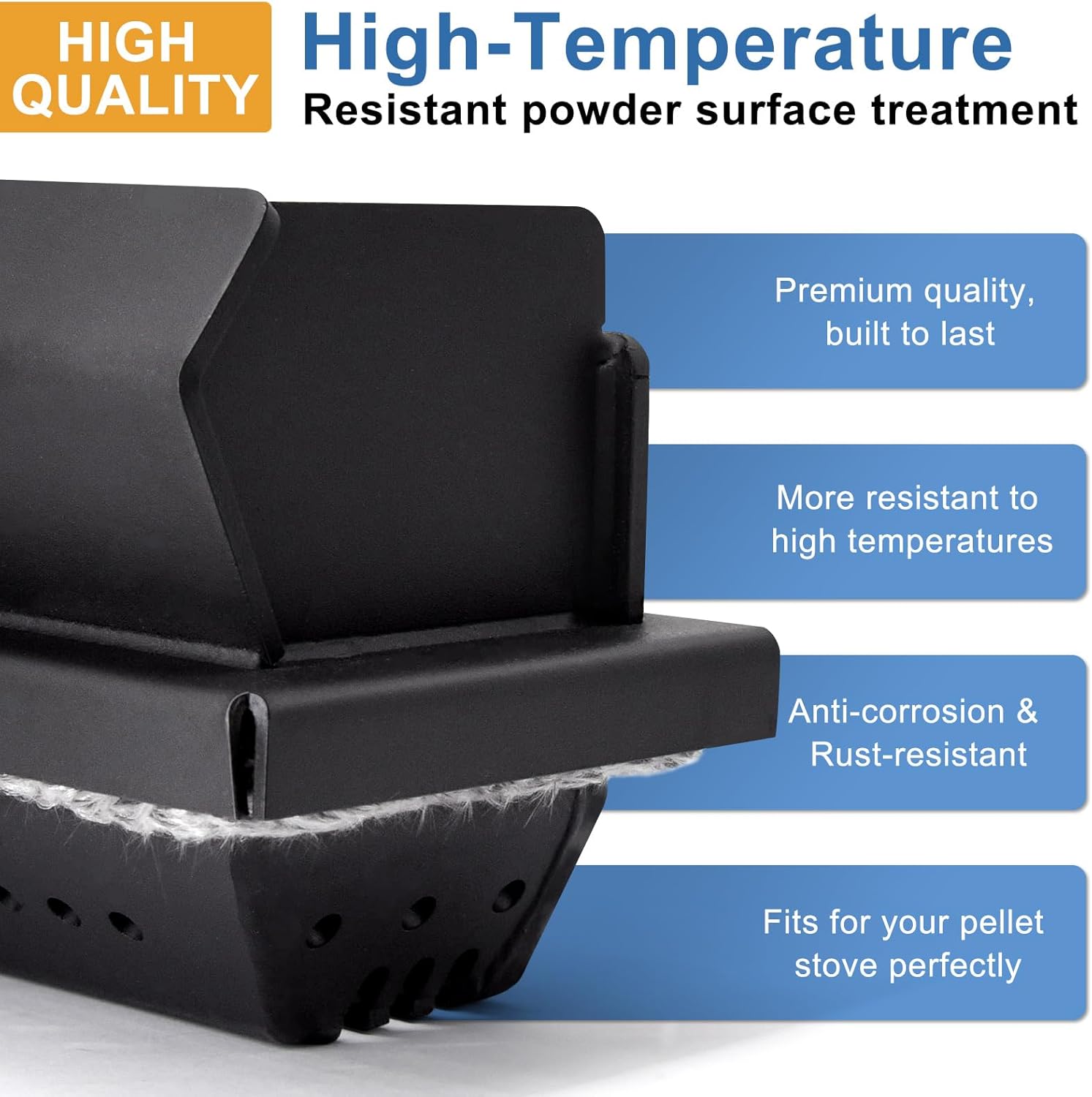 Criditpid Burn Pot 891994 Replacement for US Stove Bay Front 5660 Pellet Stove, Firepot for Ashley AP5660, AP5660L Pellet Stove.