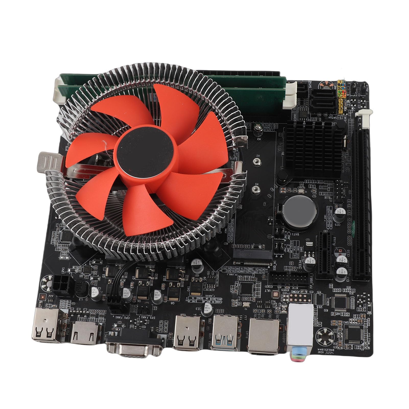 Set Scheda Madre B75 e CPU I5 3470 Combinata con Ventola per PC Desktop Ad Alte Prestazioni