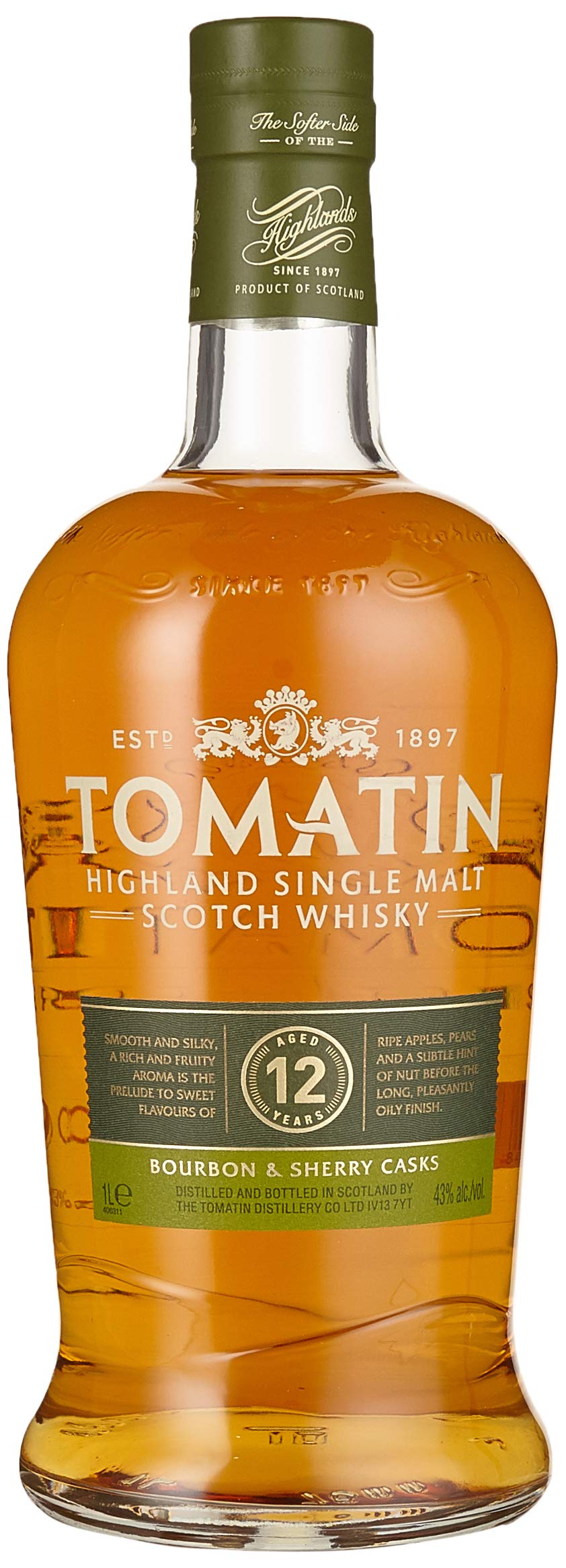 Tomatin 12 Years + GB Whisky (1 x 1000 ml)