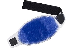 TheraPearl Reusable Hot Cold Pack with Strap | Color Changing Sports Size...