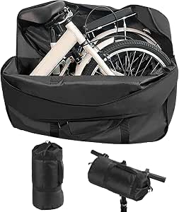 Bicycle Travel Bag for 20-inch Folding Bikes, Waterproof 900D Oxford Fabric