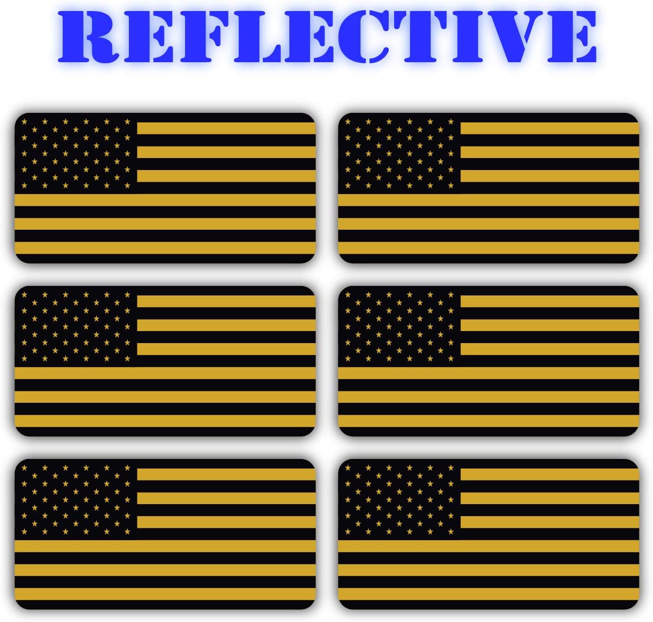 3M Reflective Stealthy Flag Hard Hat Stickers | Black Ops Decals | Tactical Gear Survival Labels | USA Canada Mexico Flags Toolbox Helmet Patriotic Old Glory (Mexican Flag)