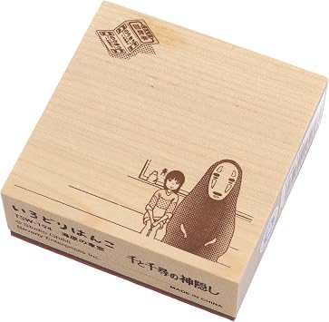 Beverly Ghibli TSW-194 Stamp Hanko Colorful Cat Car Window Spirited Away