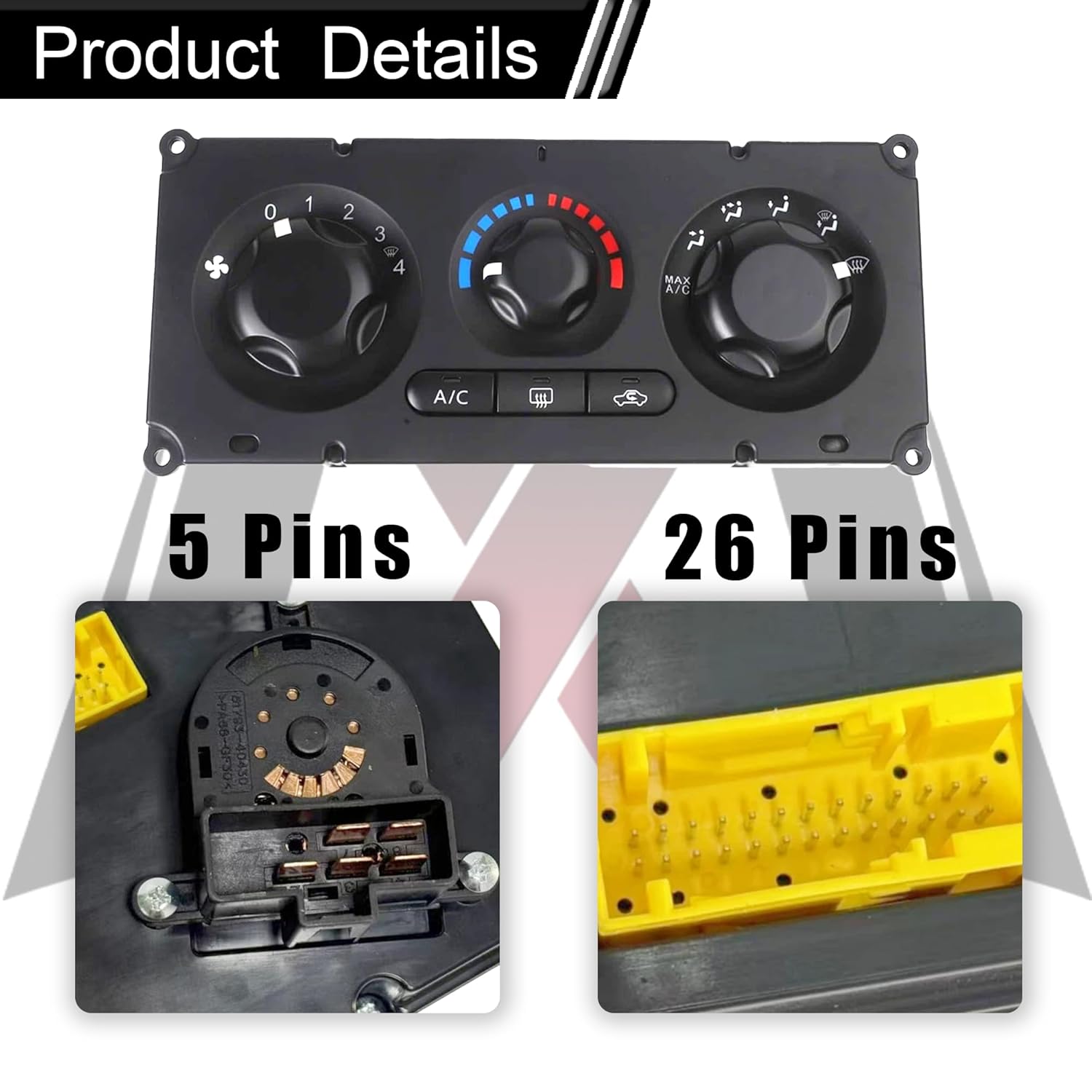 Compatible with Control Module Climate Compatible with Nissan Frontier Navara D40 YD25 2.5L Pick Up 2007 2008 2009 2010 2011 2012 Replaces#27510-JS60B, 27510JS60B