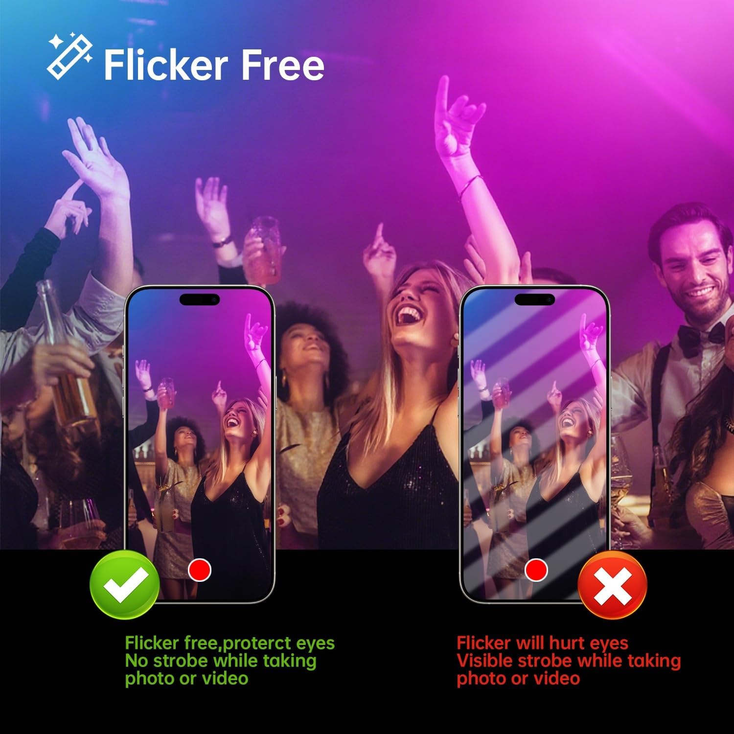 Remon LED Flood Light Outdoor 30W, 300W Equivalent 3000LM Color Changing Stage Spotlight with APP Control, 43 Modes, Timing, Warm White 2700K, Smart RGB Landscape Uplight, IP66 Waterproof (4 Pack)