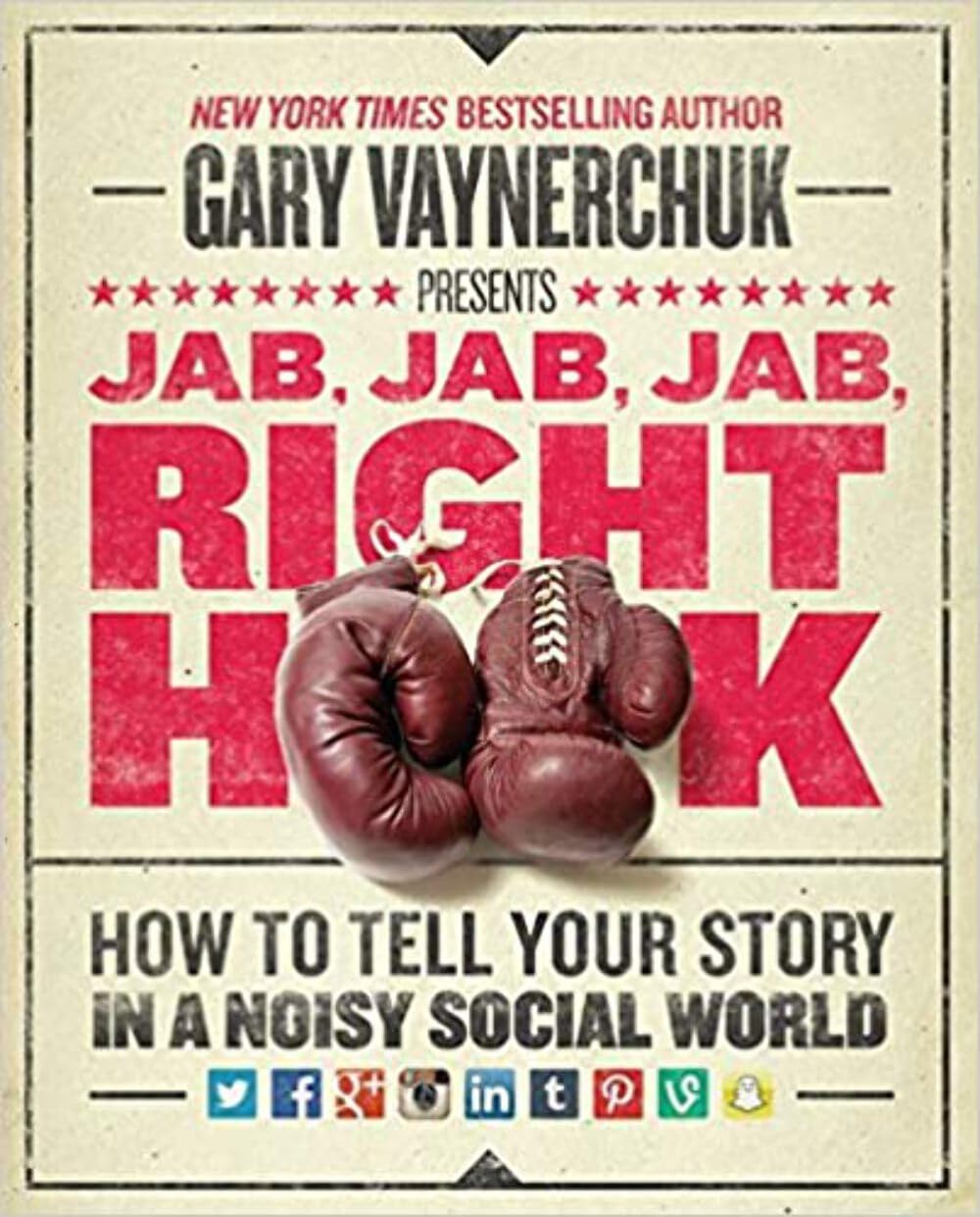 Jab Jab Jab Right Hook Gary Vaynerchuk Hardback Social Media Marketing