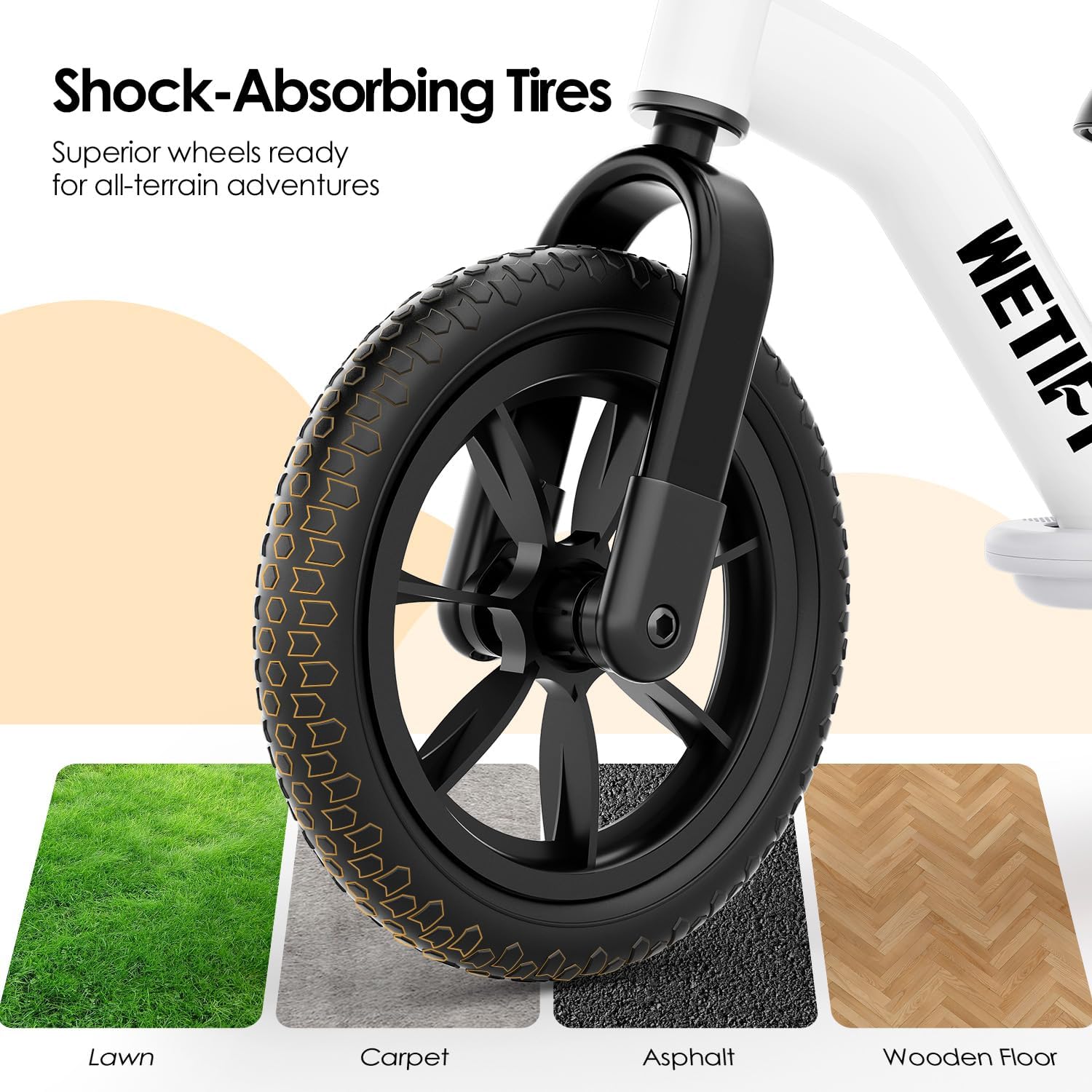 Balance Bike 2 Year Old, 2-5 Year Old Toddler Balance Bike, No Pedal Bikes with Adjustable Handlebar & Seat, 2 3 4 5 Year Old Boyds Girls Birthday Gifts Toys