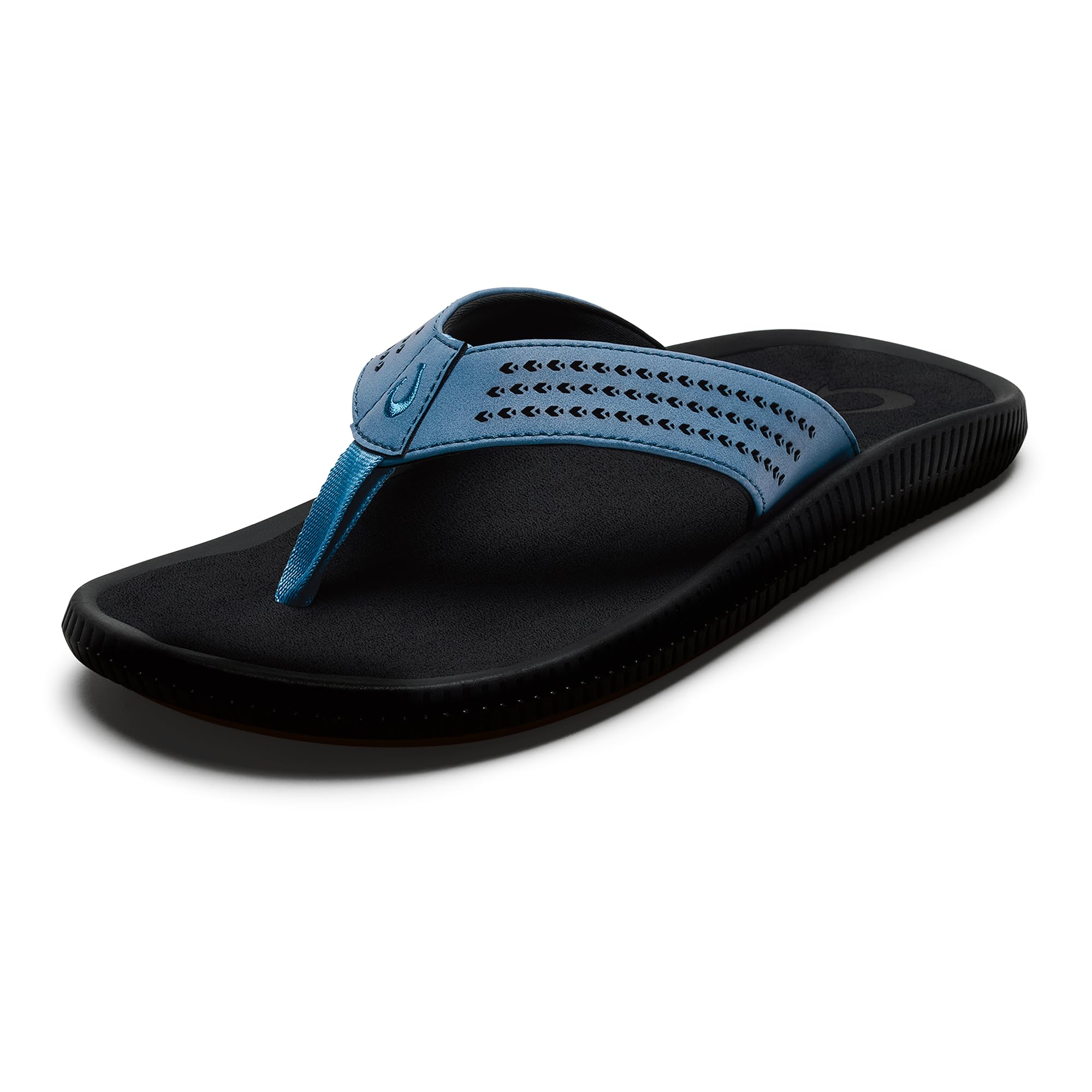 OLUKAI Ulele Men's Beach Sandals, Water Resistant Flip Flops, Arch Support & Comfort Fit, Lightweight & Durable, Enhanced Grip & Traction