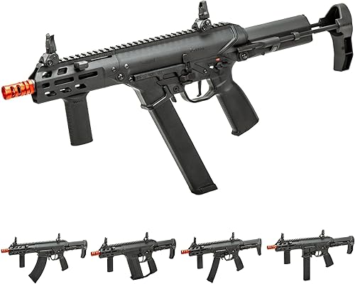 Miniatura 10 de KWA Rifle de Airsoft serie KO, rifle automático de Airsoft AEG con Magpul Polymer Ronin T6, QRF Mod Series, TK45c Diseños y caja de cambios FPS