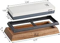 Vista 3 de Cangshan 503800 Afilador de cuchillos de piedra de afilar de doble cara grano 1000/6000