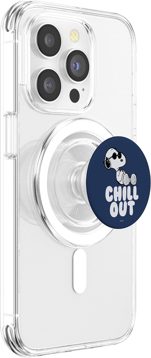 Peanuts Chill Out Snoopy PopSockets PopGrip for MagSafe