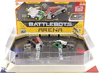HEXBUG BattleBots Arena Bronco & Witch Doctor - Battle Bot with Game Board and Accessories - Remote Controlled Toy for Kids - Batteries Included with Hex Bug Robot Playset
