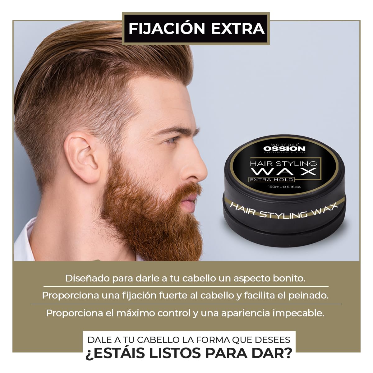 Morfose Ossion PB Wax Medium Hold 150 ml