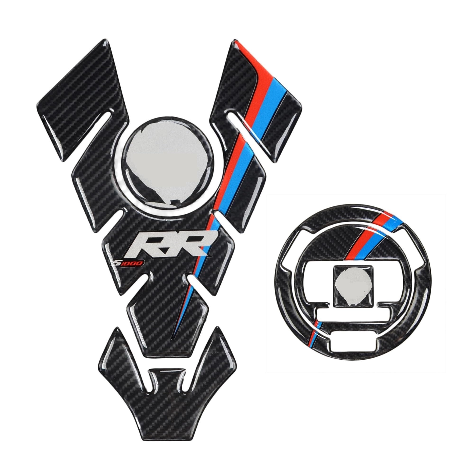 Motorcycle Stickers Tank Pad Protector Carbon Fiber Decals Accessories for S1000rr 2020 S 1000 RR 1000RR HP4 2012 Gas Stickers Decals