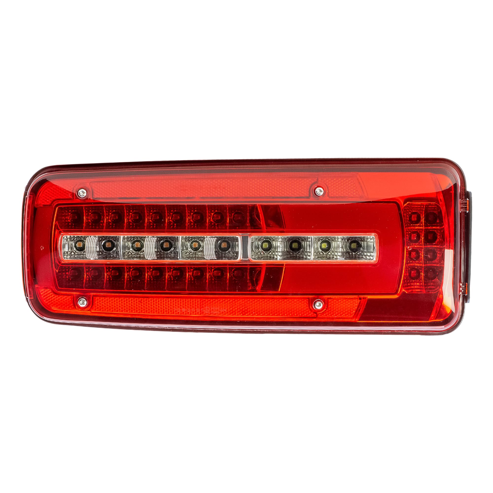 LONGLING Luz Trasera Izquierda 24V LED Luz de Marcha Atras Conector en Parte Trasera para Camiones MAN TGS/TGX/TGA/TGL/TGM