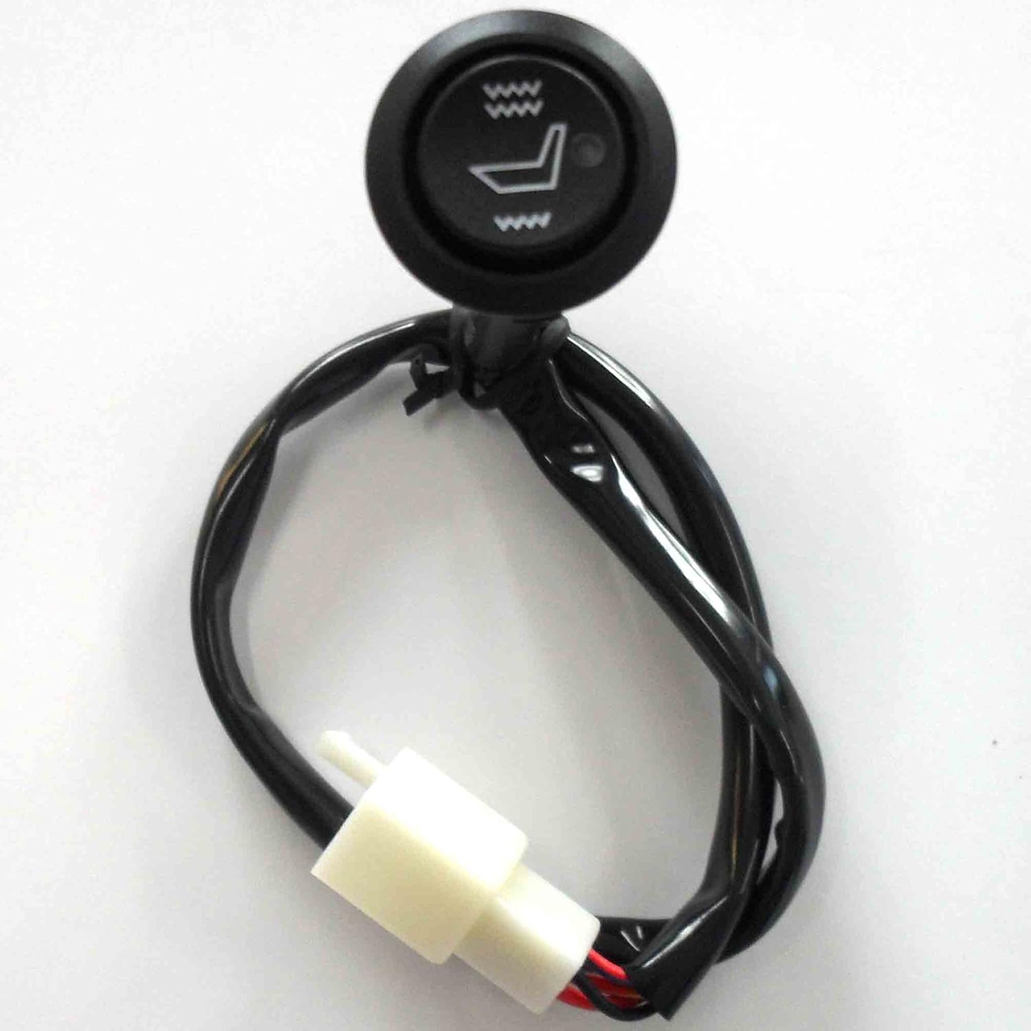 seat Heater Switch,Round hi-Off-lo,2 pcs,for Replace The Damaged