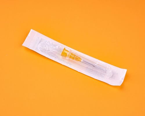 Miniatura 3 de Aguja desechable Luer Lock, paquete de 100 (25G-0.5 pulgadas)