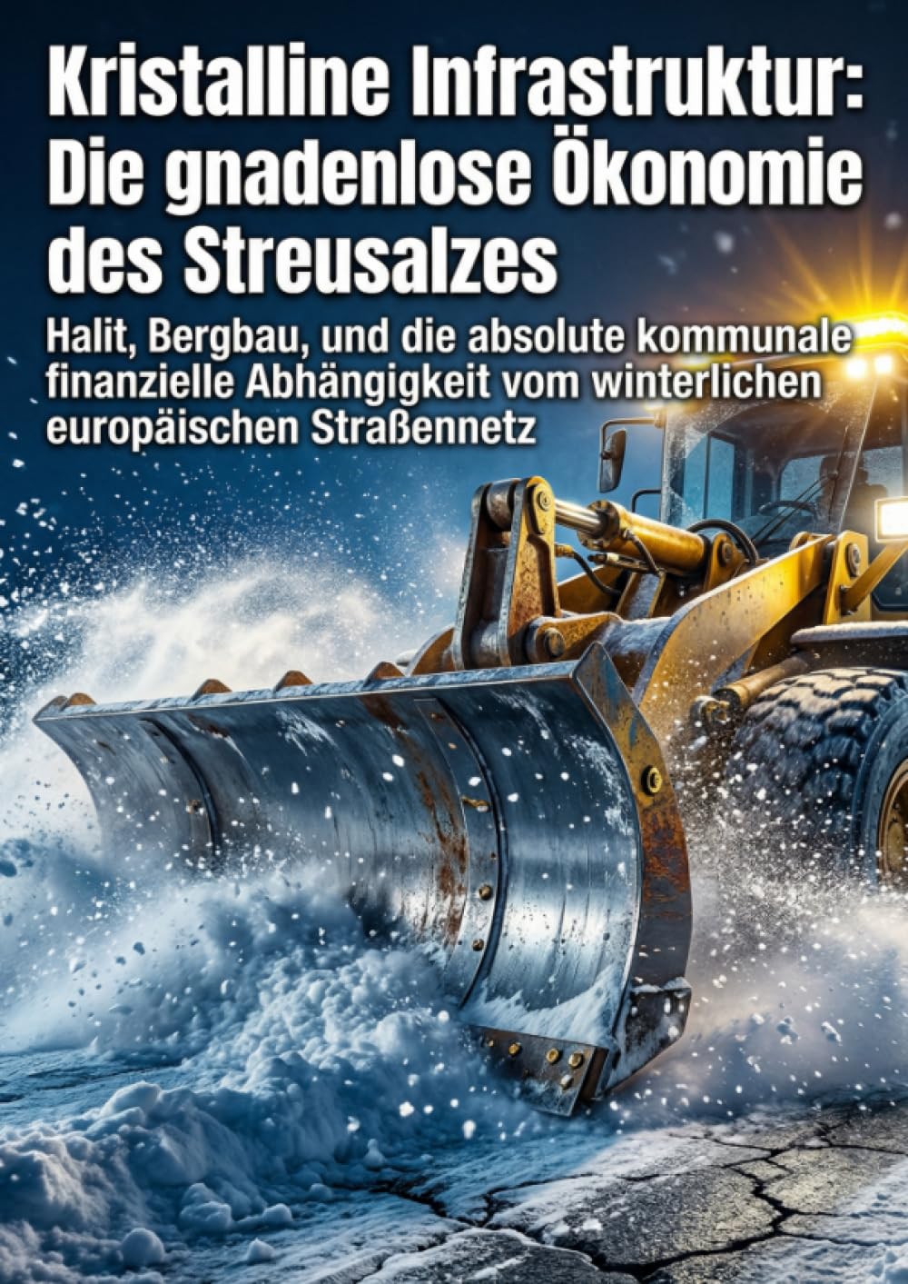 Kristalline Infrastruktur: Die gnadenlose Ökonomie des Streusalzes: Halit, Bergbau, und die absolute kommunale finanzielle Abhängigkeit vom winterlichen europäischen Straßennetz
