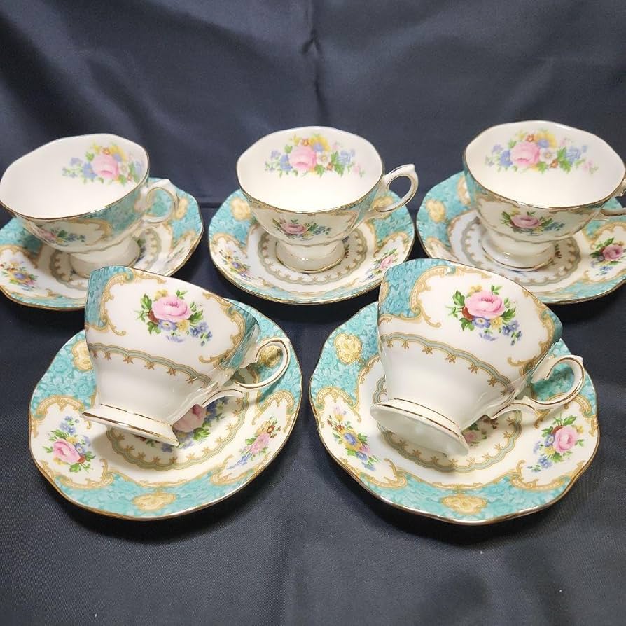 ロイヤルアルバート レディーアスコット カップu0026ソーサー 2客