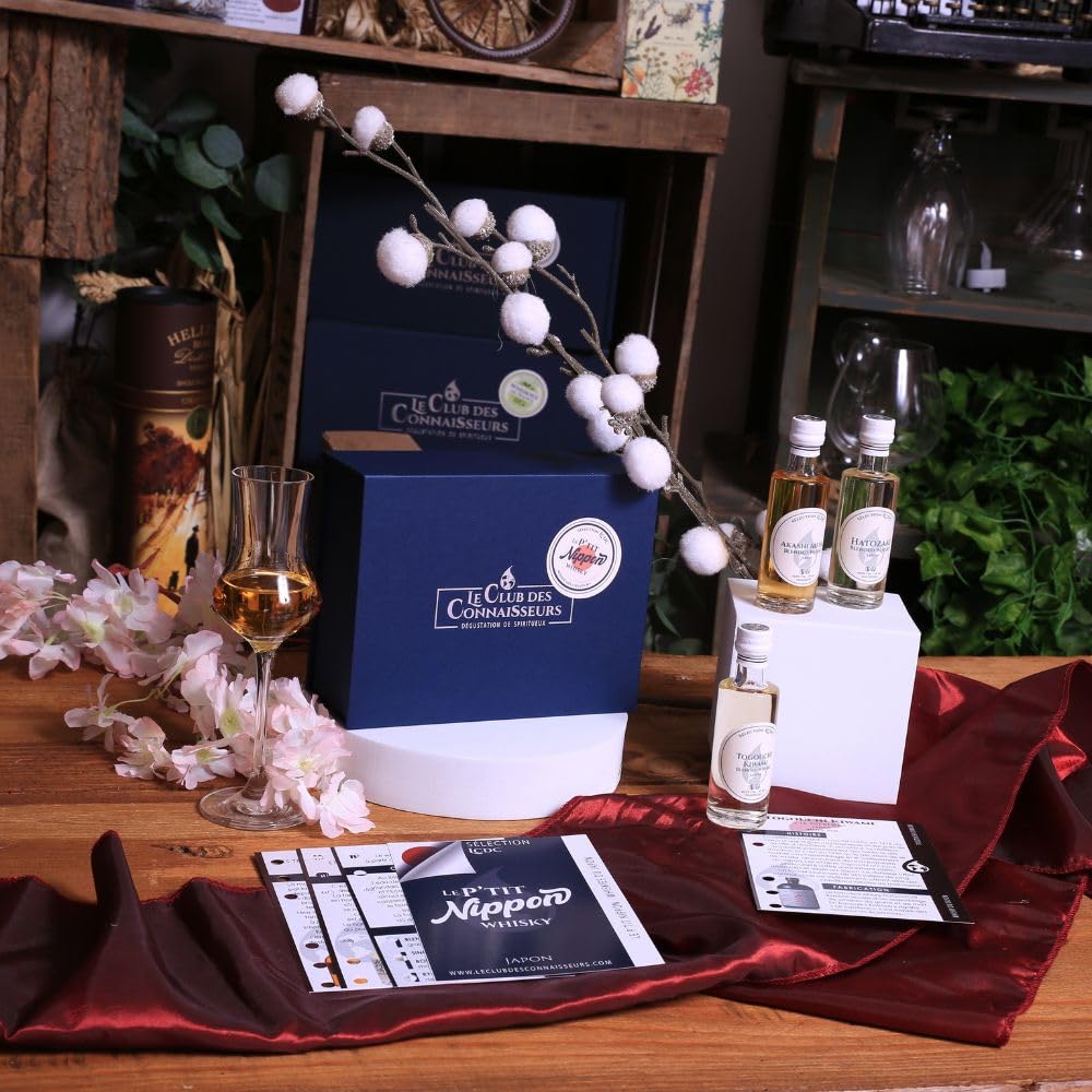 Le P'tit Nippon - Coffret Dégustation Whisky Du Japon 3 x 40ml - Le Club Des Connaisseurs
