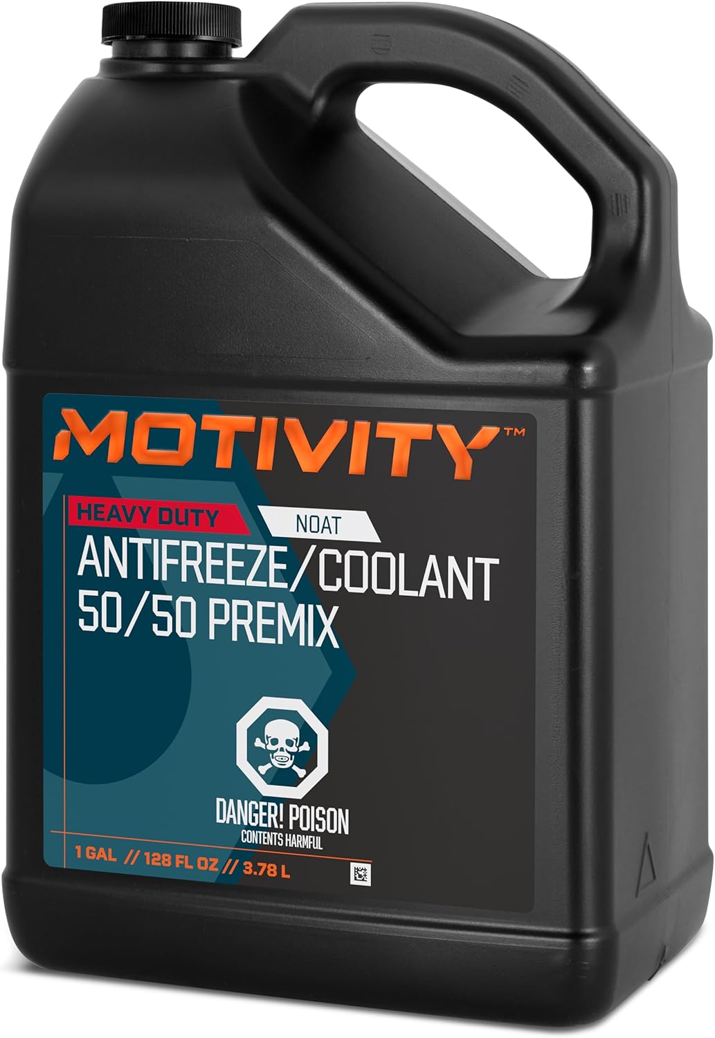 Heavy Duty NOAT Antifreeze/Coolant 50/50 Premix - 4-Pack of 1 Gallon Bottles