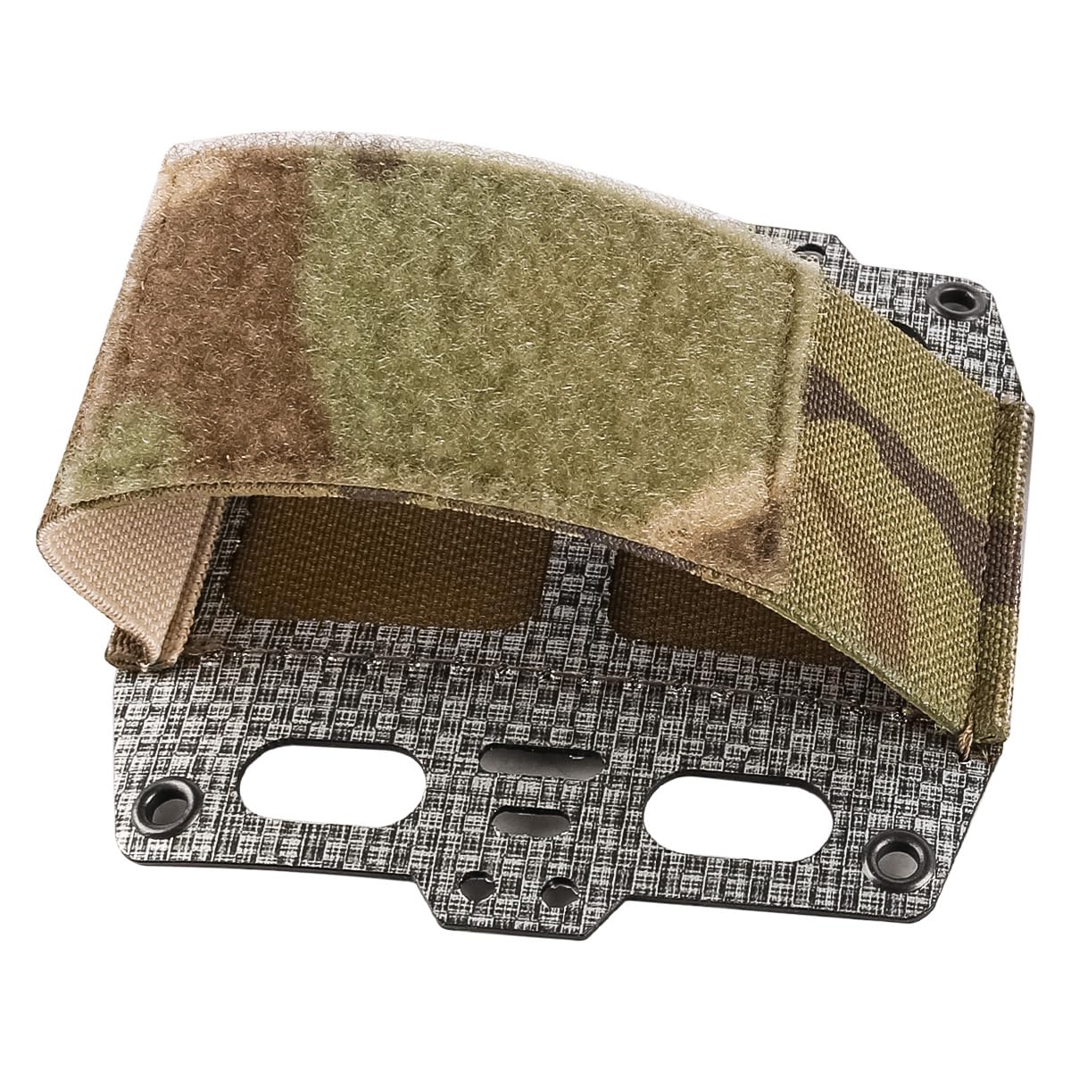 Borsa contrappeso per batteria NVG per casco Airsoft con chiusura a strappo