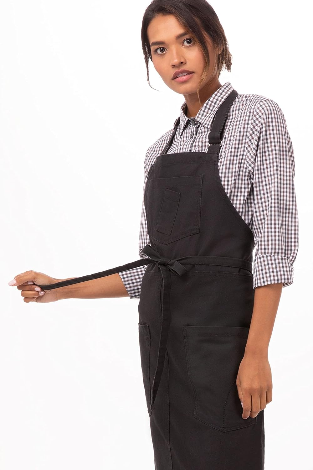 Chef Works Unisex Rockford Bib Apron - Image 7