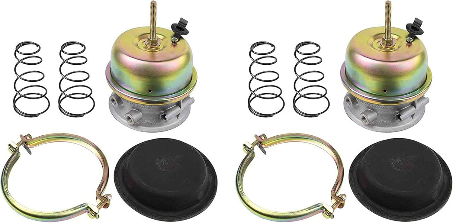 Torque 2 Pack of Type 30/30 Piggyback Air Brake Chamber 2.5" Stroke Type 3030 for semi Truck Trailer (Replaces Haldex GP3030 MA15435 MA15444) (2 x TR3030PBK)