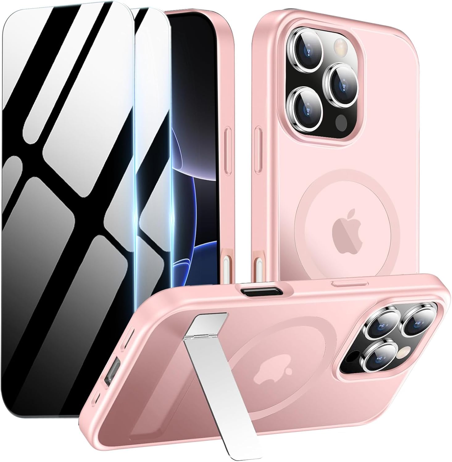 Pink Screen Time Amazon.com: Deekeewe Magnetic Case for iPhone 16 Pro Max with Privacy ...