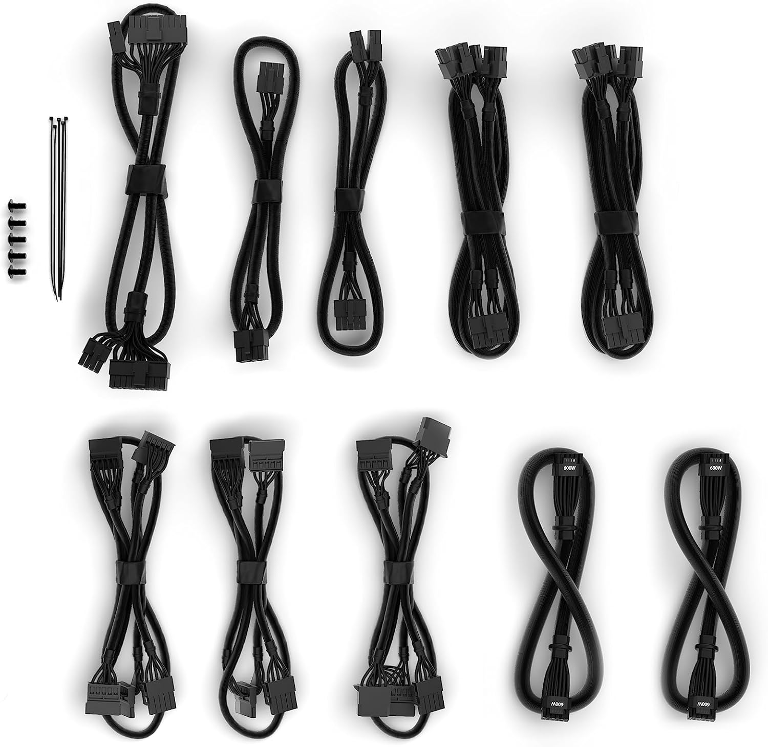 be quiet! Straight Power 12-1500w Modular Power Supply | 80 Plus Platinum ATX 3.1 Compliant | for PCIe 5.0 GPUs and GPUs with 6+2 pin connectors | Silent 135mm Fan | BN518