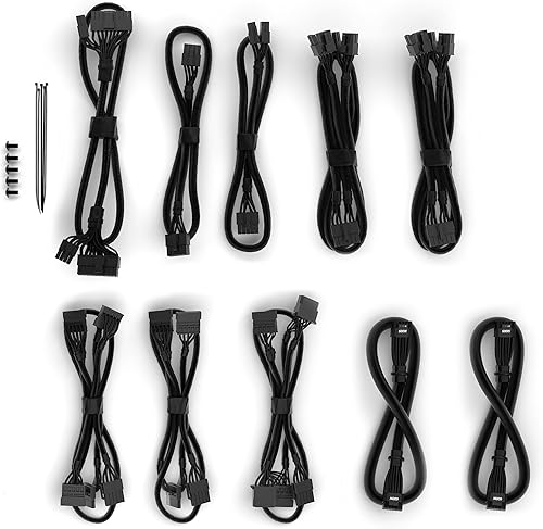 Miniatura 7 de be quiet! BN517 Straight Power 12-1200w 80 Plus Platinum, ATX 3.0, fuente de alimentación modular, para GPU PCIe 5.0 y GPU con conectores de 6+2