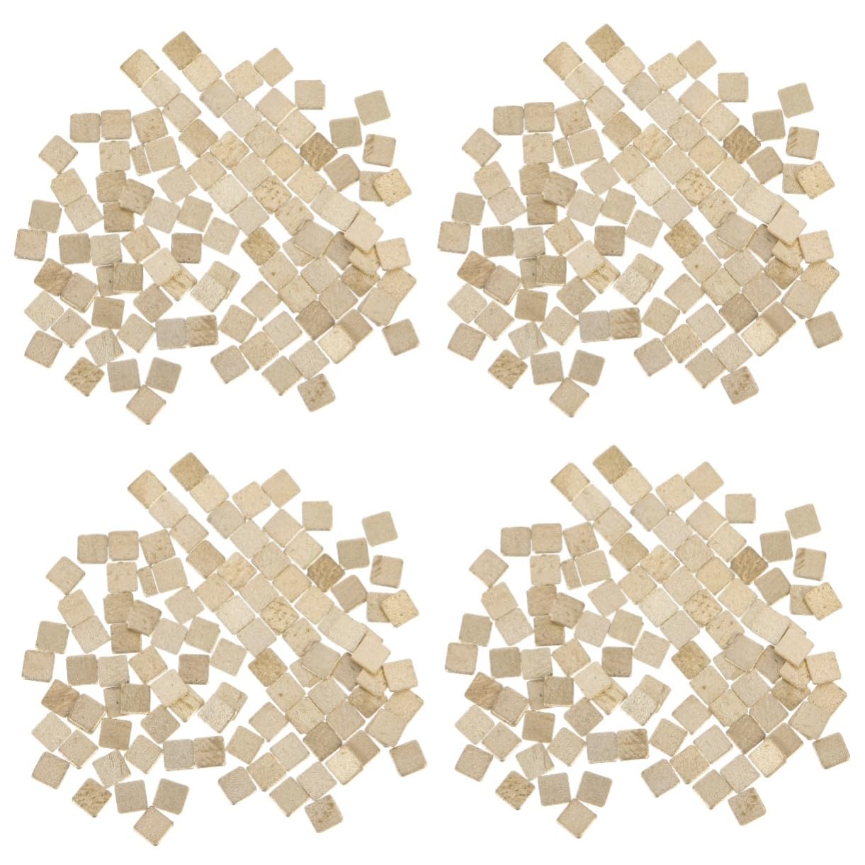 NUOBESTY 4 Set Chip Saldatura Argento Dischi Per Saldatura Gioielli Facili Da Usare Per Riparazioni E Creazioni Da Te 100 Pezzi*4