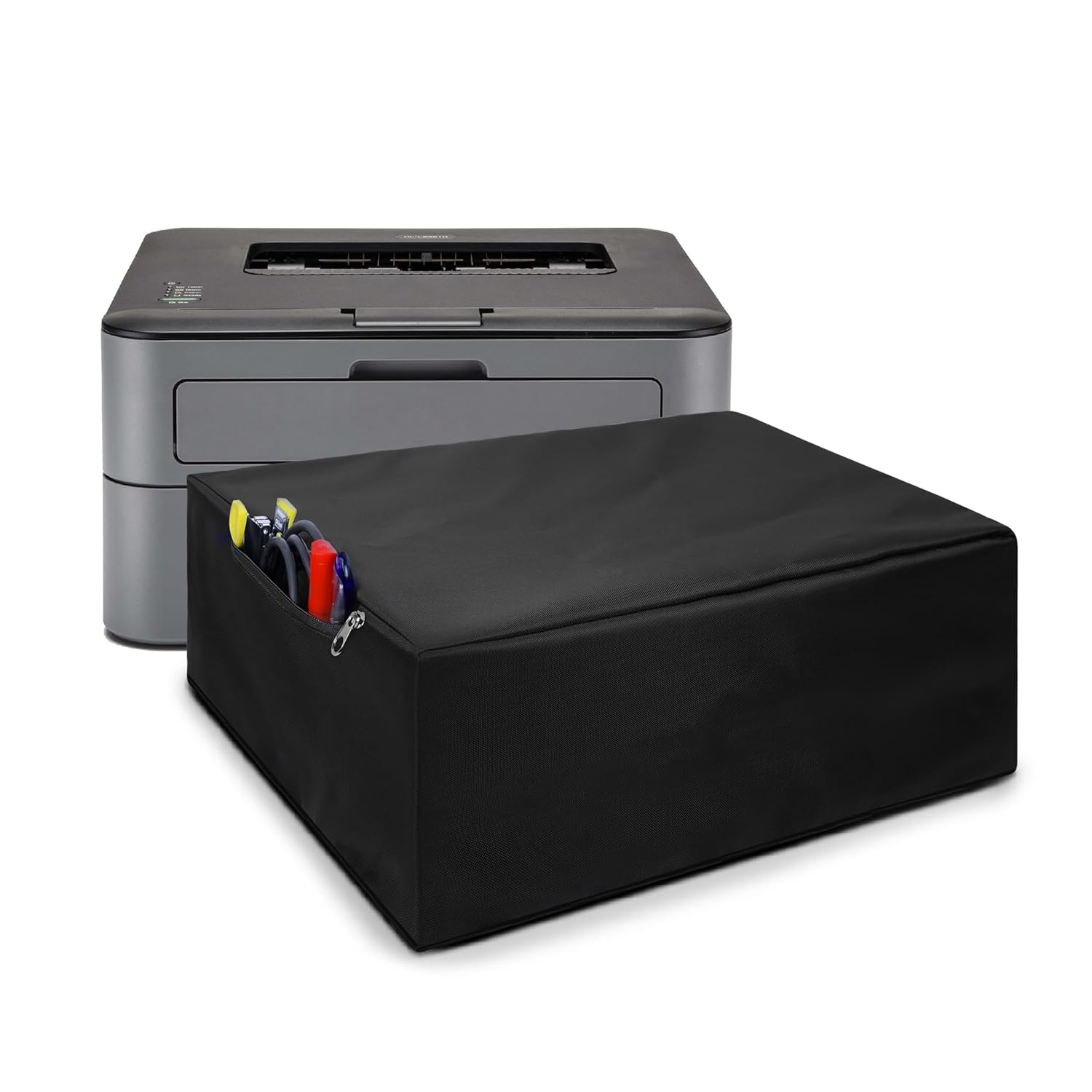 Alifiya Dust Proof Washable Printer Cover for Brother HL-L2321D / HL-L2440DW / HL-B2080DW / HL-B2000D Laser- Black